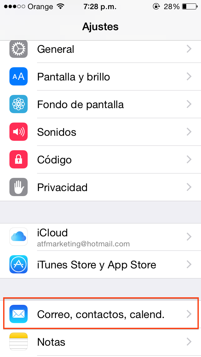 [Imagen: comoconfigurarelcorreoelectronicoeneliphone1.PNG]