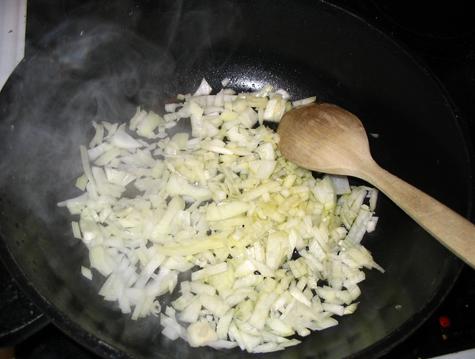 hacer crema de cebollas