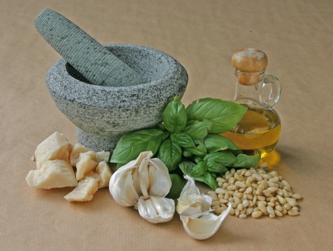 preparar pesto