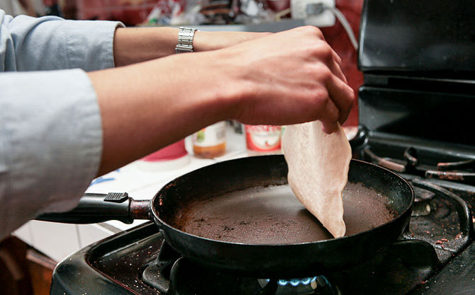 hacer tortillas de harina en casa